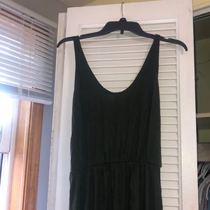 One piece jump suit.